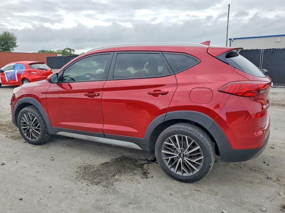 2021 Hyundai Tucson VIN KM8J33AL1MU384144 COPART salvage auction — FRONT END, Fl - Cert Of Title Slvg Rebuildable, sold $4,250 on 2026-07-08 (photo 2)