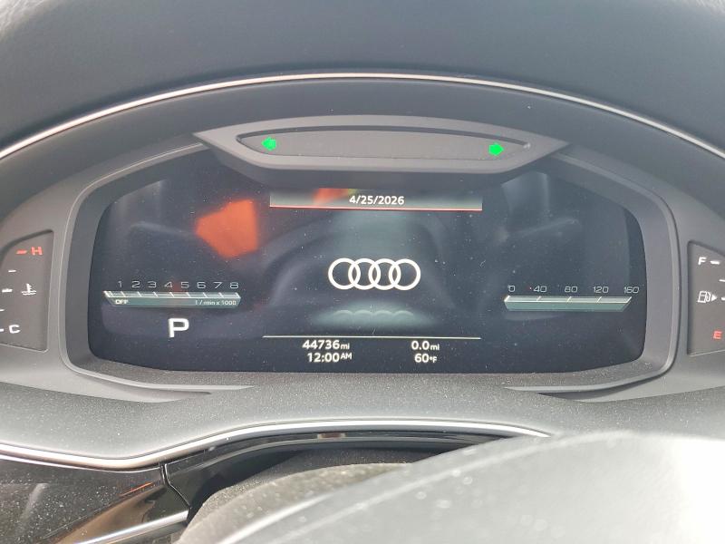 2023 Audi Q7 VIN WA1LXBF70PD004037 COPART salvage auction — FRONT END, Il - Salvage Certificate, sold $9,800 on 2026-07-09 (photo 9)
