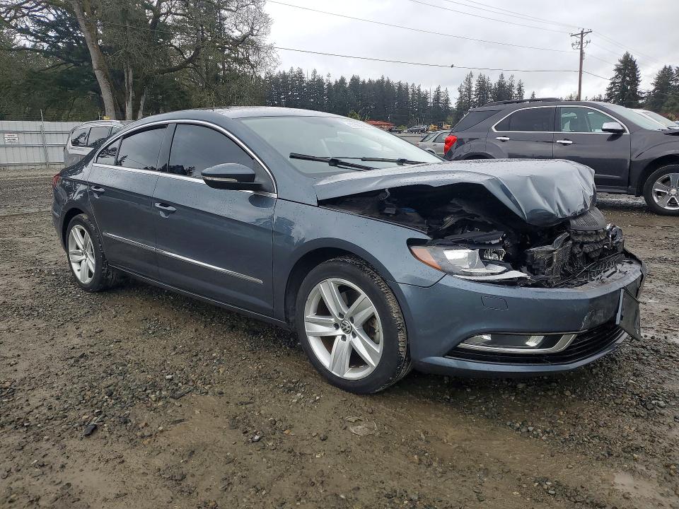 2013 Volkswagen Passat cc VIN WVWAP7AN5DE505642 COPART salvage auction — FRONT END, WA - BILL OF SALE, sold $250 on 2026-07-31 (photo 4)