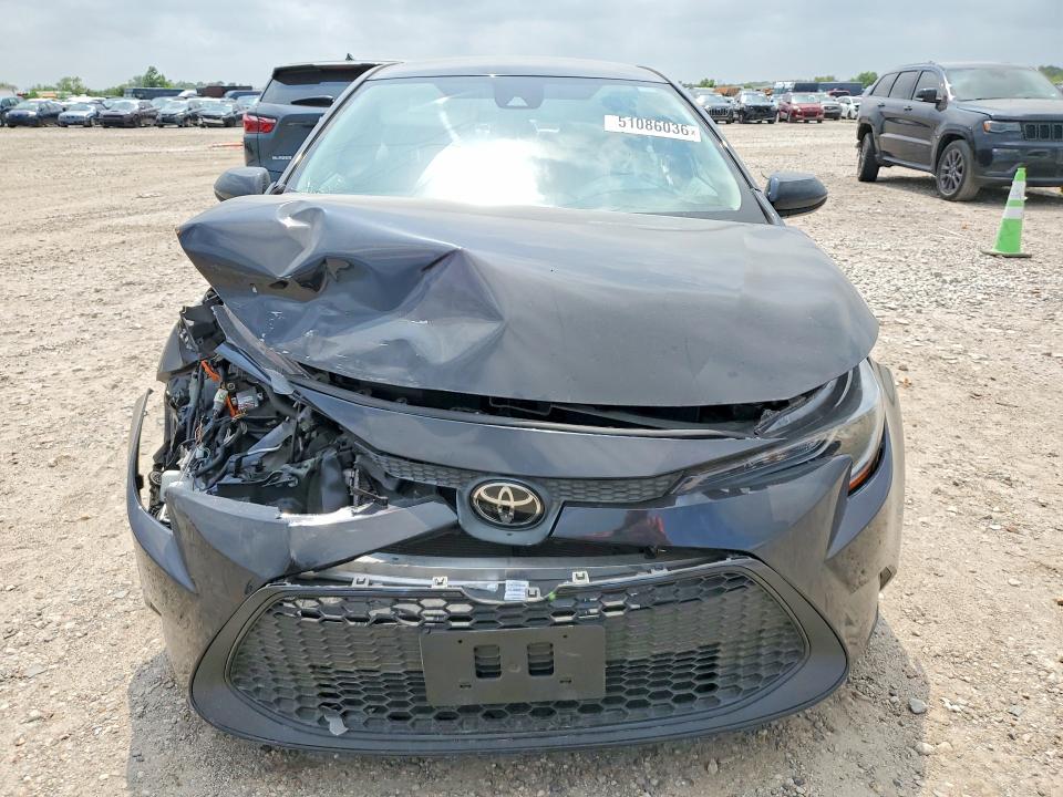 2022 Toyota Corolla VIN 5YFEPMAE0NP383342 COPART salvage auction — REAR END, Tx - Salvage Vehicle Title, sold $2,850 on 2026-07-09 (photo 5)