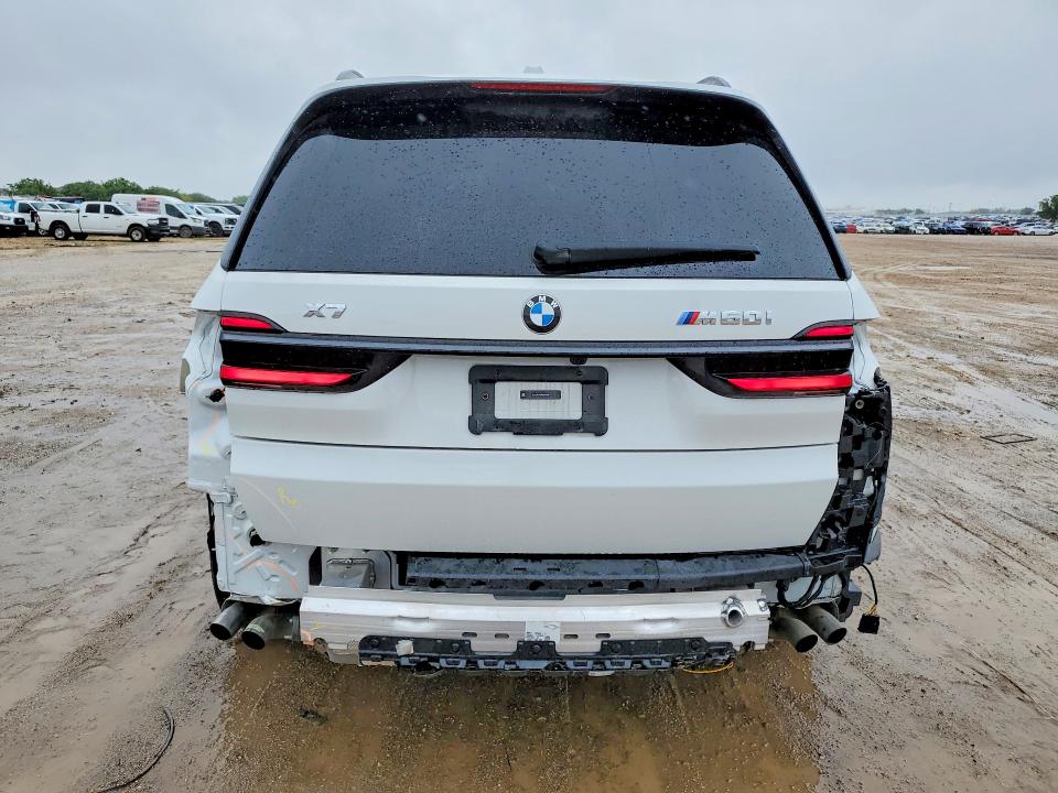 2025 BMW X7 VIN 5UX33EM02S9Z88326 COPART salvage auction — FRONT END, Tx - Salvage Vehicle Title, sold $10,700 on 2026-07-30 (photo 6)
