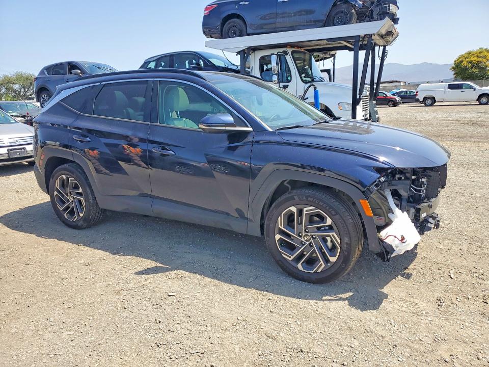 2025 Hyundai Tucson VIN KM8JEDD11SU327014 COPART salvage auction — FRONT END, Ca - Salvage Certificate, sold $11,600 on 2026-07-28 (photo 4)