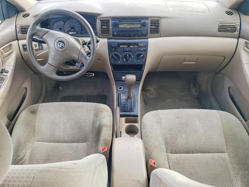 2005 Toyota Corolla VIN 1NXBR32E45Z413432 COPART salvage auction — REAR END, Nc - Salvage Certificate Of Title, sold $1,250 on 2026-07-02 (photo 8)