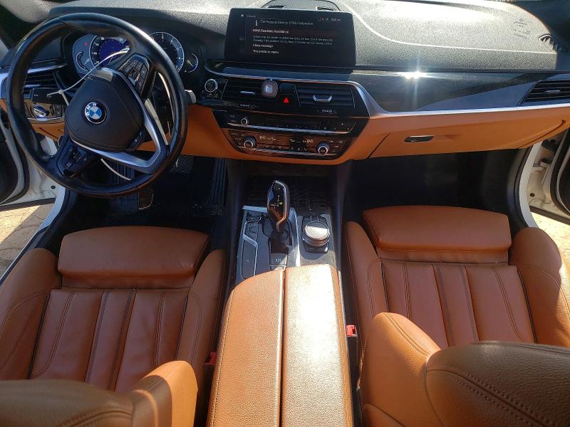 2018 BMW 5er VIN WBAJA7C56JWA72627 COPART salvage auction — FRONT END, Salvage Title, sold $4,600 on 2026-07-10 (photo 8)