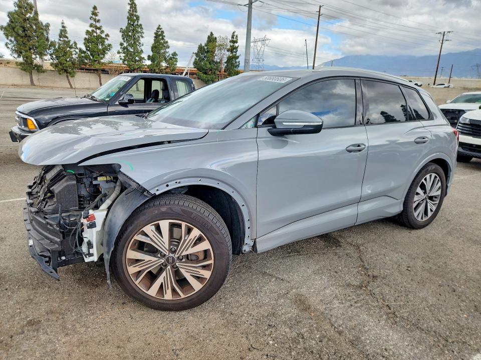 2023 Audi Q4 e-tron VIN WA1BCBFZ5PP015591 — COPART salvage auction photo