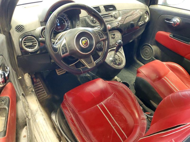2015 Fiat 500 VIN 3C3CFFFH7FT501740 COPART salvage auction — FRONT END, ID - SALVAGE CERTIFICATE OF TITLE, sold $90 on 2026-07-23 (photo 8)