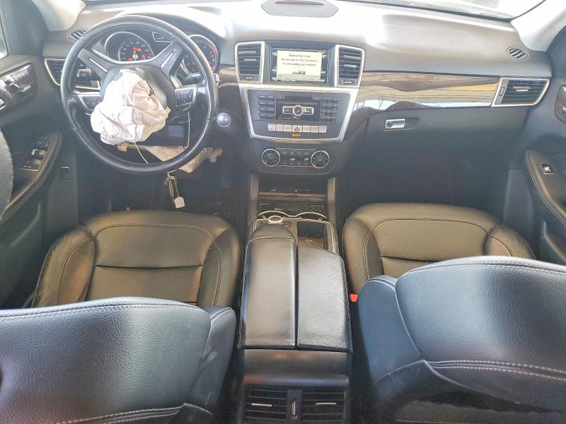 2015 Mercedes-benz M-klasse VIN 4JGDA5JB2FA574710 COPART salvage auction — FRONT END, Ga - Cert Of Title-Salvage, sold $1,750 on 2026-07-09 (photo 8)