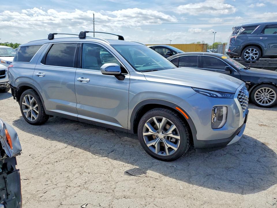 2020 Hyundai Palisade VIN KM8R44HE2LU159601 COPART salvage auction — REAR END, In - Cert Of Title-Salvage Title, sold $7,700 on 2026-07-24 (photo 4)