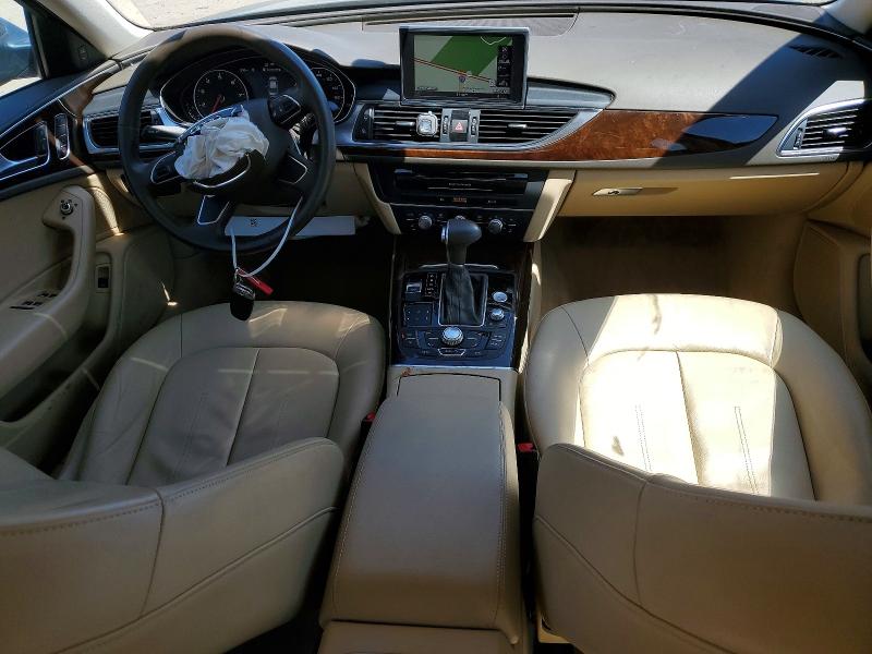 2012 Audi A6 VIN WAUDFAFCXCN131772 COPART salvage auction — FRONT END, Salvage Title, sold $425 on 2026-07-09 (photo 8)