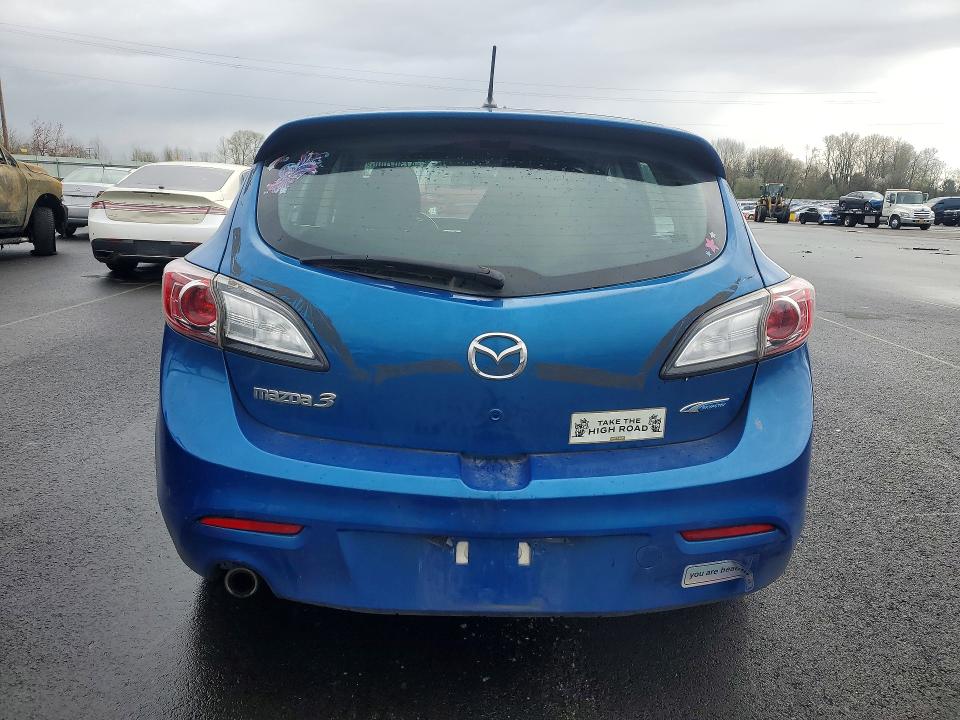 2012 Mazda 3 VIN JM1BL1L8XC1677160 COPART salvage auction — REAR END, OR - SALVAGE TITLE CERTIFICATE, sold $1,150 on 2026-07-06 (photo 6)