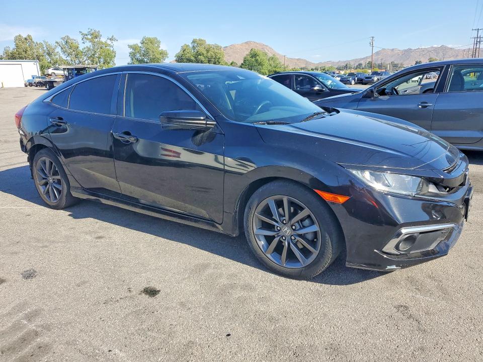 2019 Honda Civic VIN JHMFC1F39KX002542 COPART salvage auction — REAR END, Salvage Title, sold $5,500 on 2026-07-16 (photo 4)