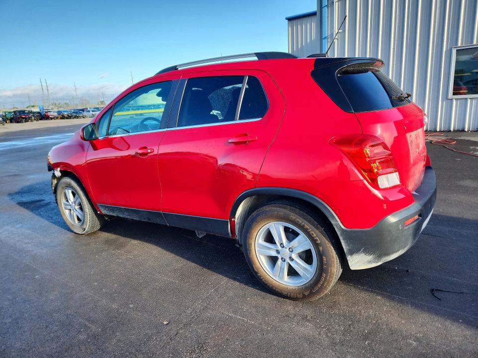 2015 Chevrolet Trax VIN KL7CJLSB9FB156915 COPART salvage auction — FRONT END, Ok - Cert Of Title-Salvage, sold $850 on 2026-07-08 (photo 2)