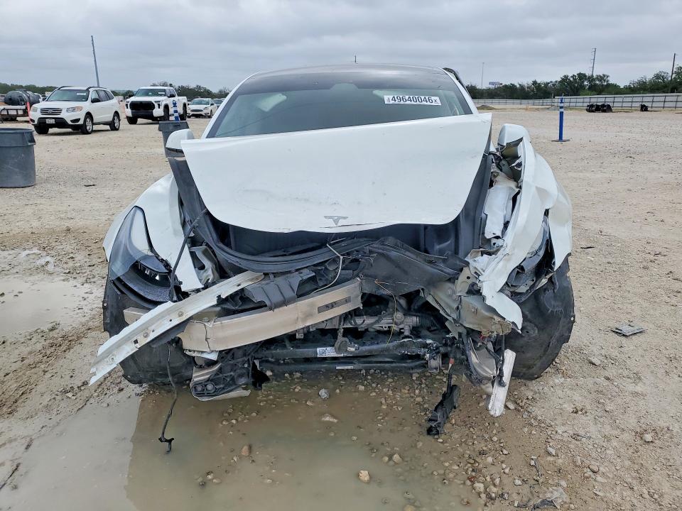2023 Tesla Model 3 VIN 5YJ3E1EA8PF553593 COPART salvage auction — FRONT END, Tx - Salvage Vehicle Title, sold $3,800 on 2026-07-09 (photo 5)