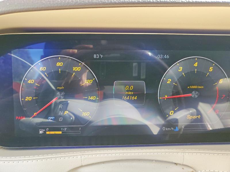 2018 Mercedes-benz S-klasse VIN WDDUG8DB0JA381938 COPART salvage auction — MINOR DENT/SCRATCHES, Ca - Dis/Dlr/Exp Only Clean Title (P), sold $18,300 on 2026-07-28 (photo 9)