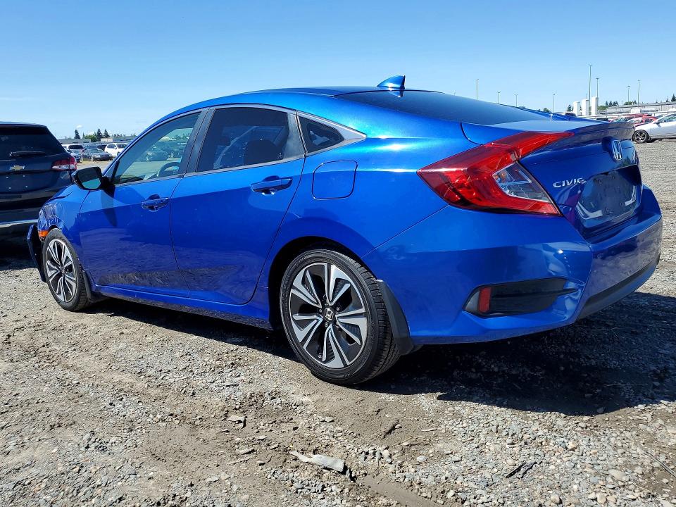 2018 Honda Civic VIN JHMFC1F73JX044240 COPART salvage auction — FRONT END, Ca - Salvage Certificate, sold $3,900 on 2026-07-02 (photo 2)