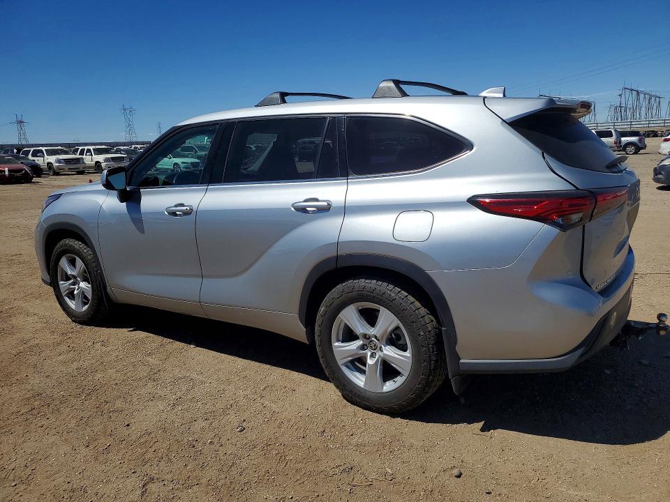 2021 Toyota Highlander VIN 5TDBZRBH9MS097935 COPART salvage auction — SIDE, Ca - Salvage Certificate, sold $10,900 on 2026-07-20 (photo 2)