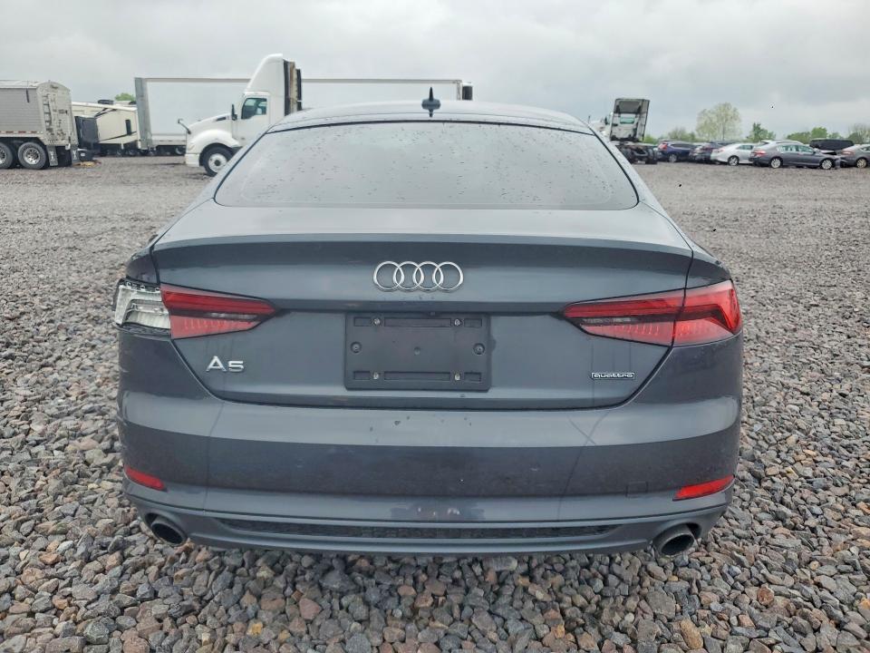 2019 Audi A5 VIN WAUENCF50KA025048 COPART salvage auction — REAR END, In - Cert Of Title-Salvage Title, sold $11,000 on 2026-07-21 (photo 6)