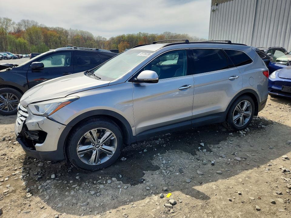 2016 Hyundai Santa fe VIN KM8SNDHF4GU138228 COPART salvage auction — FRONT END, Nj - Cert Of Title-Salvage, sold $3,900 on 2026-07-13 (photo 1)