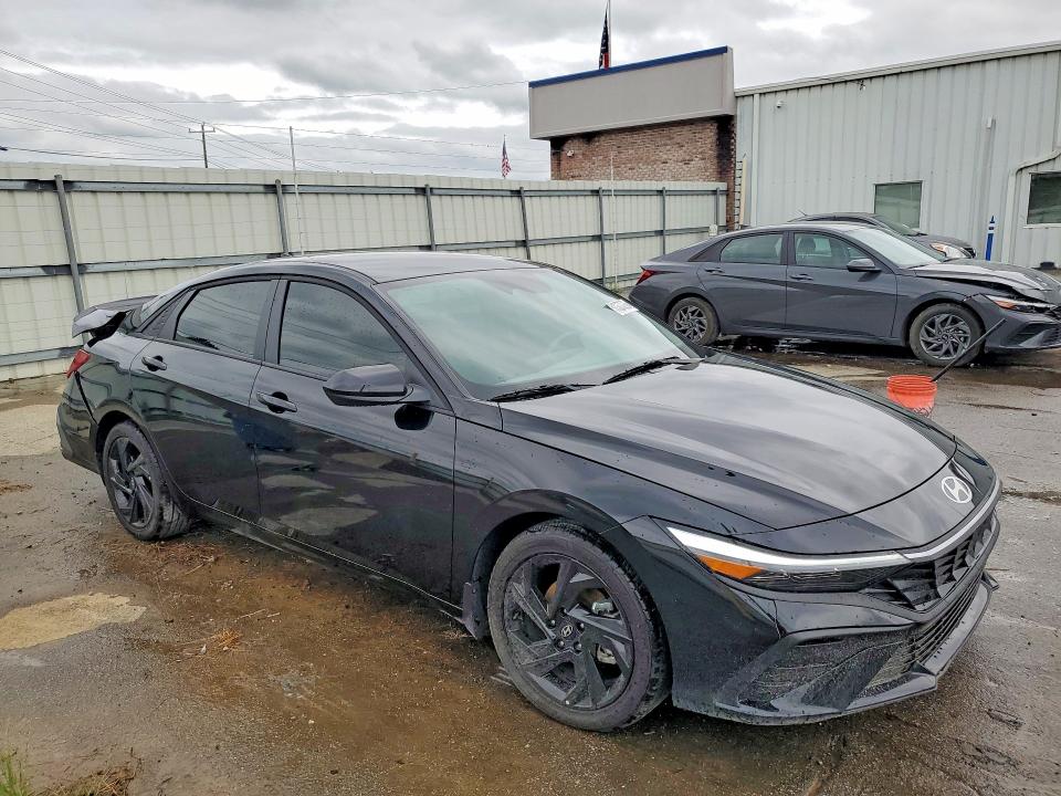 2026 Hyundai Elantra VIN KMHLM4DG8TU104440 COPART salvage auction — REAR END, Al - Cert Of Title-Salvage Title, sold $4,750 on 2026-07-23 (photo 4)