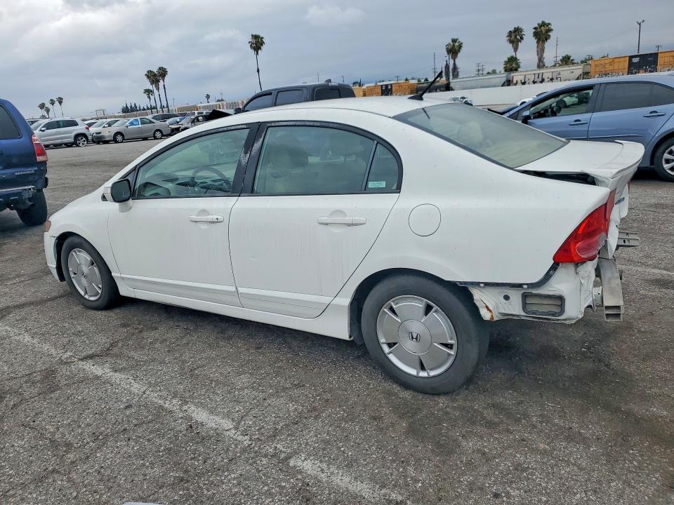 2006 Honda Civic VIN JHMFA36226S016052 COPART salvage auction — REAR END, CA - LIEN PAPERS-SALVAGE OR AC, sold $325 on 2026-07-24 (photo 2)