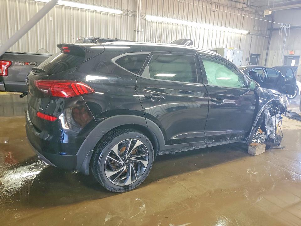 2021 Hyundai Tucson VIN KM8J3CAL1MU318810 COPART salvage auction — FRONT END, Il - Salvage Certificate, sold $4,050 on 2026-07-07 (photo 3)