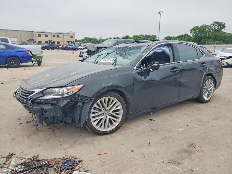 2017 Lexus ES VIN 58ABK1GG5HU037579 COPART salvage auction — ROLLOVER, Tx - Salvage Vehicle Title, sold $1,800 on 2026-07-09 (photo 1)