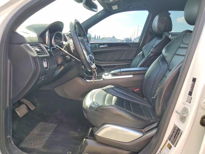 2016 Mercedes-benz Gl-klasse VIN 4JGDF7EE3GA670753 COPART salvage auction — FRONT END, Ca - Salvage Certificate (P), sold $7,600 on 2026-07-07 (photo 7)