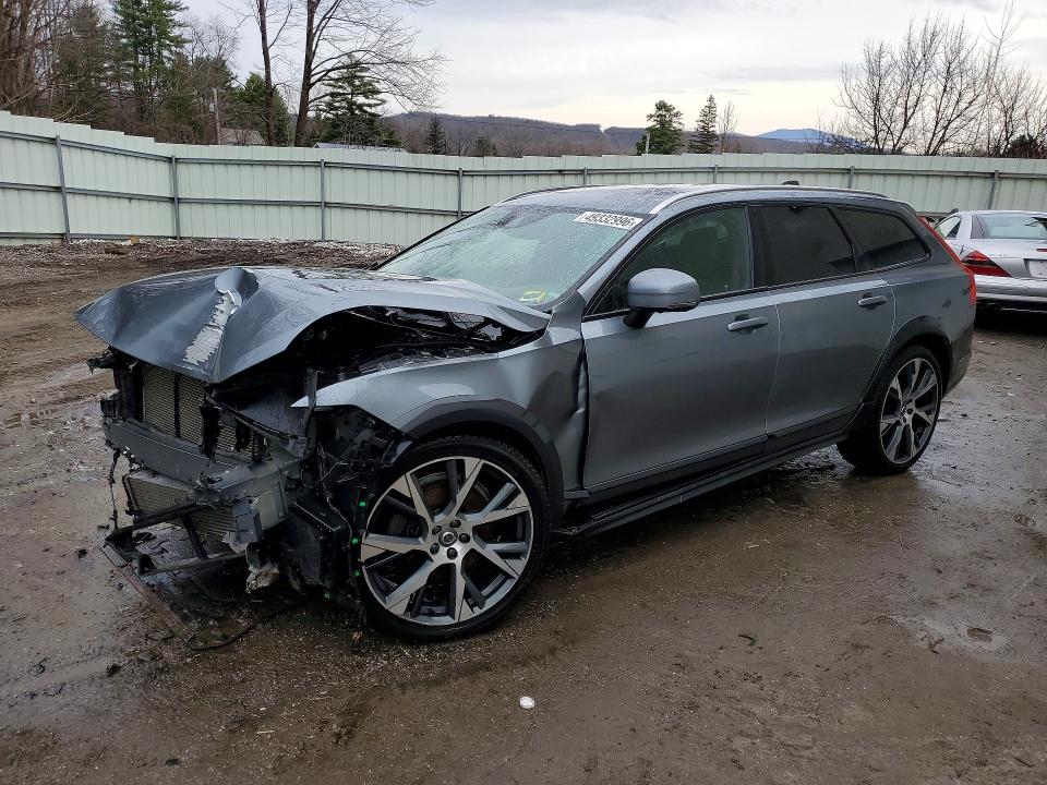 2020 Volvo V90 VIN YV4A22NL7L1105305 COPART salvage auction — FRONT END, Ma - Cert Of Title-Salvage, sold $3,300 on 2026-07-27 (photo 1)