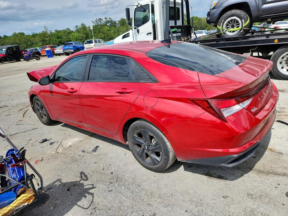 2023 Hyundai Elantra VIN KMHLM4AG6PU467619 COPART salvage auction — FRONT END, GA, sold $275 on 2026-07-27 (photo 2)