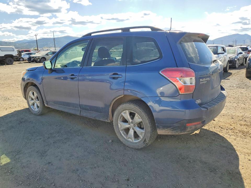 2014 Subaru Forester VIN JF2SJAHCXEH467575 COPART salvage auction — FRONT END, Mt - Salvage Certificate Of A Vehic, sold $1,550 on 2026-07-14 (photo 2)