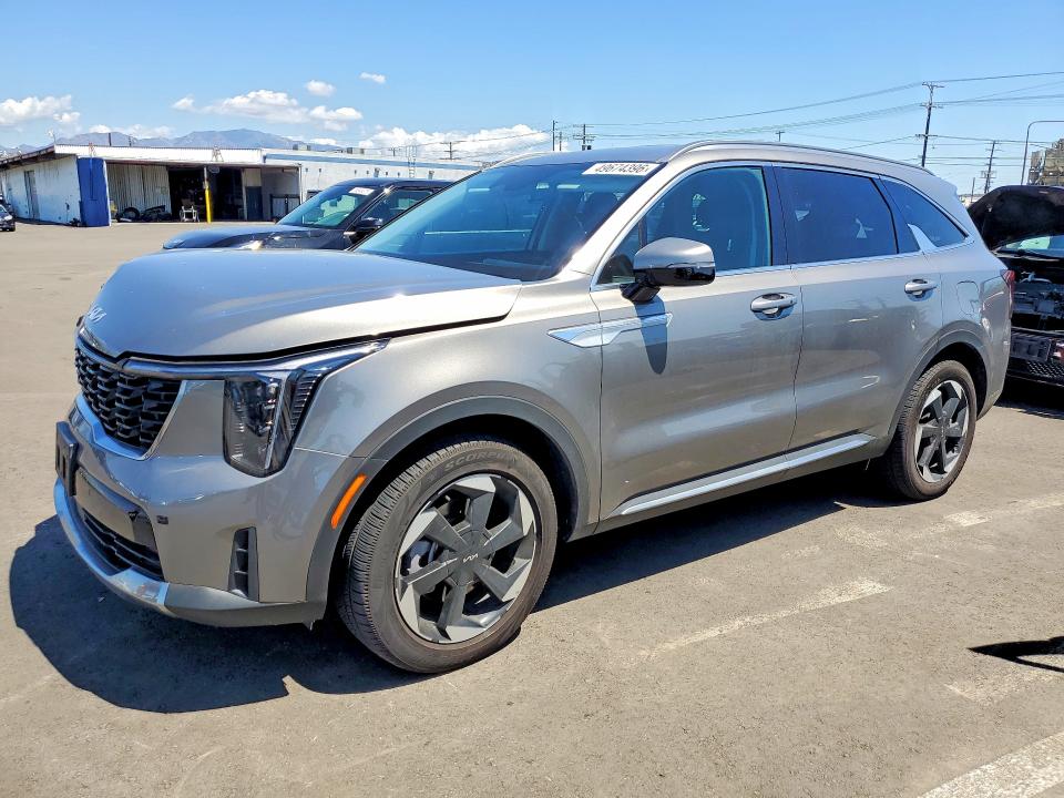 2025 Kia Sorento VIN KNDRHDJG6S5334347 — COPART salvage auction photo