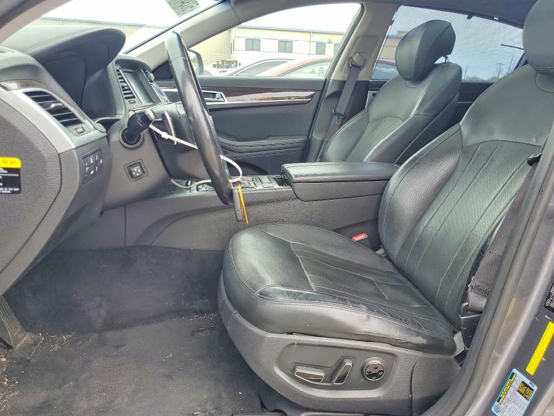 2015 Hyundai Genesis VIN KMHGN4JE6FU070603 COPART salvage auction — REAR END, Tx - Salvage Vehicle Title, sold $1,950 on 2026-07-27 (photo 7)