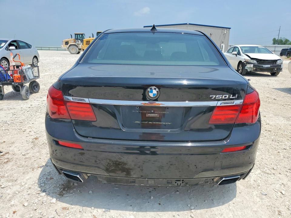 2013 BMW 7 series VIN WBAYE8C54DDE22135 COPART salvage auction — FRONT END, Tx - Certificate Of Title (P), sold $2,300 on 2026-07-09 (photo 6)