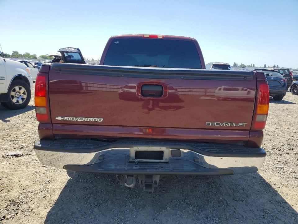 2002 Chevrolet Silverado 1500 VIN 2GCEC19T721422953 COPART salvage auction — FRONT END, CA - SALVAGE CERTIFICATE, sold $950 on 2026-07-09 (photo 6)