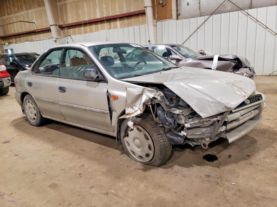 1999 Subaru Impreza VIN JF1GC4358XH502583 COPART salvage auction — FRONT END, Ak - Parts Only Bill Of Sale, sold $20 on 2026-07-21 (photo 4)