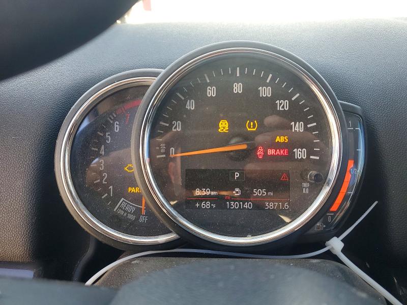 2019 Mini Cooper VIN WMZYS7C55K3F45158 COPART salvage auction — REAR END, Tx - Salvage Vehicle Title, sold $2,000 on 2026-07-10 (photo 9)
