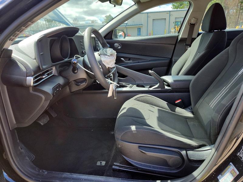 2021 Hyundai Elantra VIN 5NPLM4AG5MH008527 COPART salvage auction — FRONT END, MA - CERT OF TITLE-SALVAGE, sold $3,450 on 2026-07-30 (photo 7)