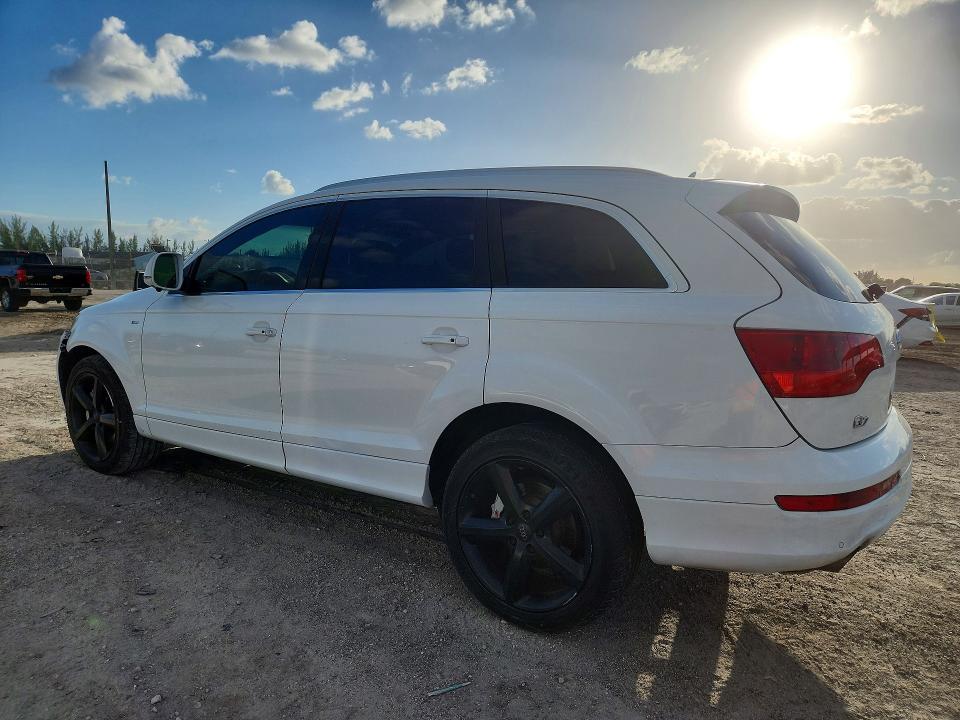 2009 Audi Q7 VIN WA1CM74L39D032259 COPART salvage auction — FRONT END, Fl - Cert Of Title Slvg Rebuildable, sold $250 on 2026-07-21 (photo 2)