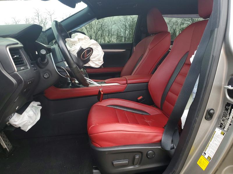 2021 Lexus Rx VIN 2T2SZMDA7MC266714 COPART salvage auction — FRONT END, Md - Cert Of Salvage < 75% Damage, sold $6,700 on 2026-07-23 (photo 7)