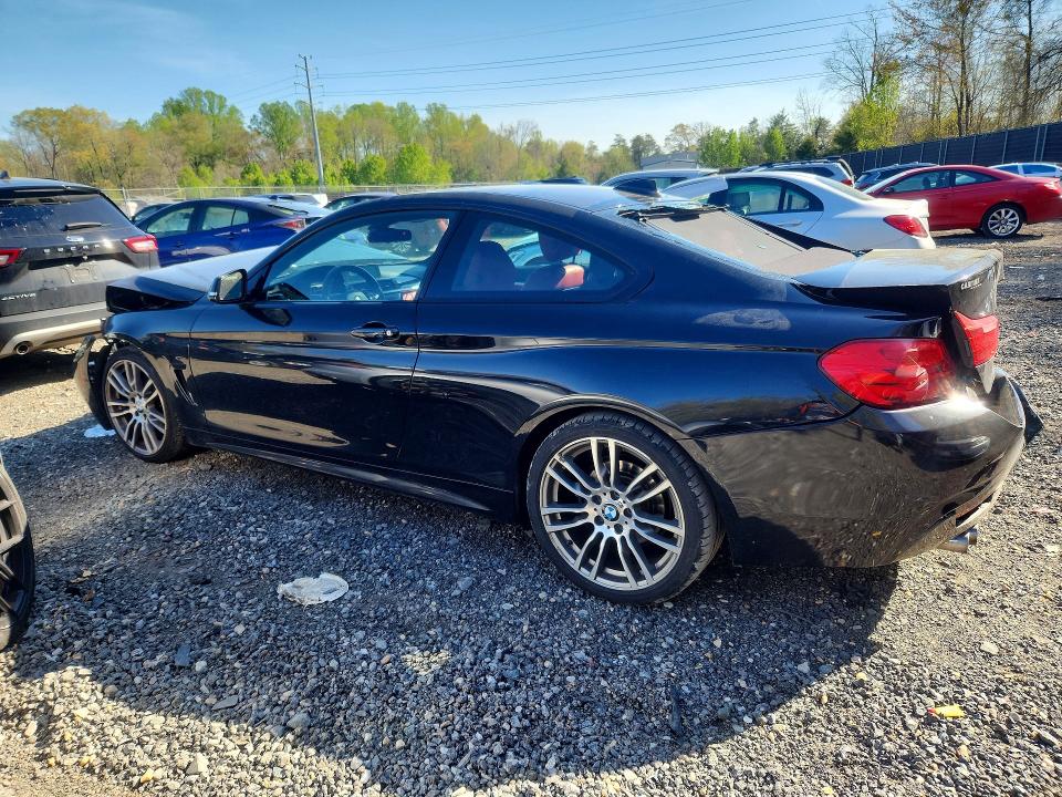 2015 BMW 4er VIN WBA3N7C54FK224509 COPART salvage auction — FRONT END, Id - Salvage Certificate Of Title, sold $275 on 2026-08-04 (photo 2)
