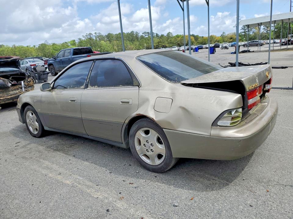 2000 Lexus ES VIN JT8BF28G4Y0286904 COPART salvage auction — REAR END, Id - Salvage Certificate Of Title, sold $200 on 2026-07-23 (photo 2)
