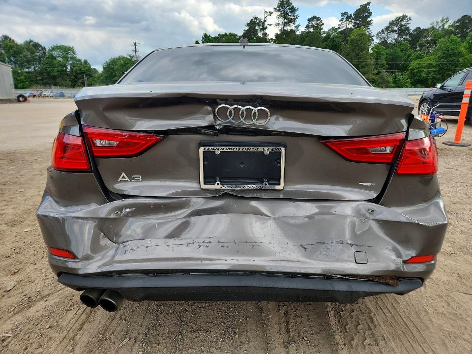 2015 Audi A3 VIN WAUACGFF1F1079095 COPART salvage auction — REAR END, Wv - Salvage Certificate, sold $2,100 on 2026-07-10 (photo 6)