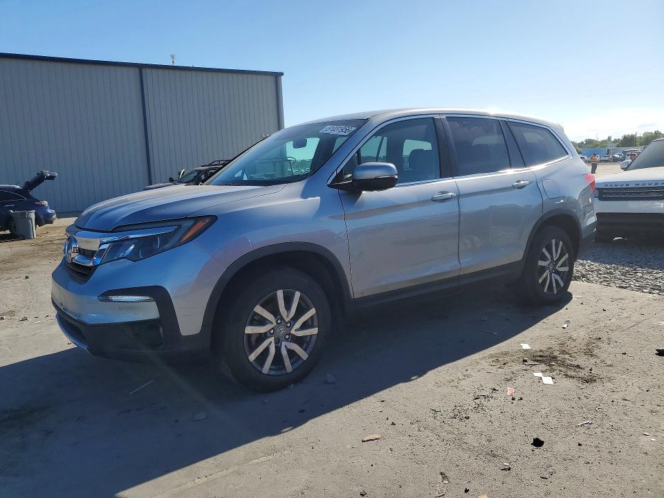 2021 Honda Pilot VIN 5FNYF5H50MB021596 COPART salvage auction — MINOR DENT/SCRATCHES, Fl - Certificate Of Title (P), sold $7,800 on 2026-07-29 (photo 1)