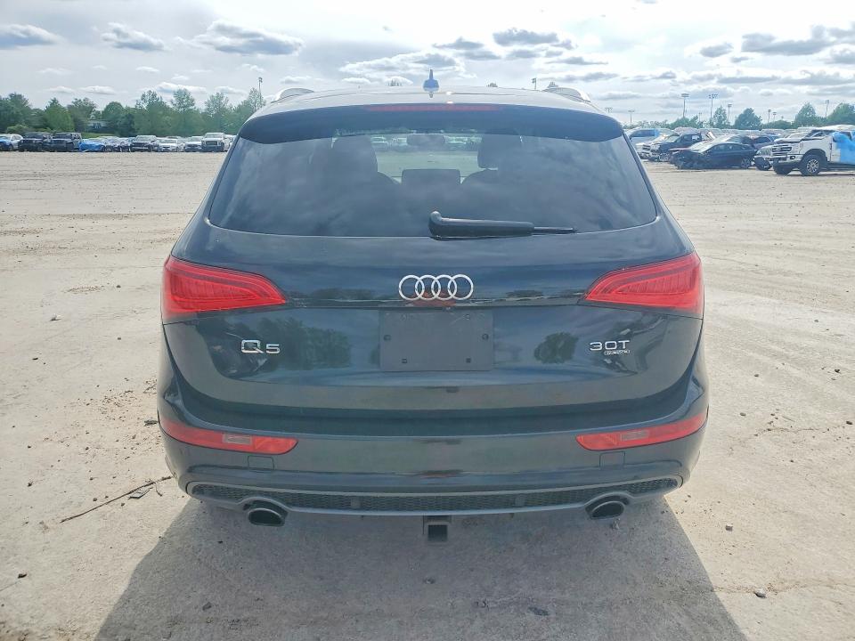2013 Audi Q5 VIN WA1DGAFP6DA075352 COPART salvage auction — FRONT END, Mo - Salvage Certificate Of Title, sold $1,400 on 2026-07-31 (photo 6)