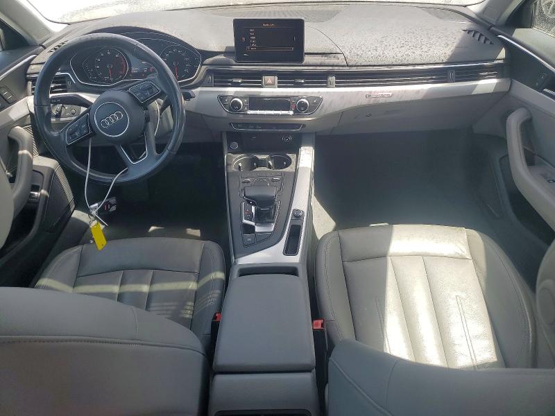 2018 Audi A4 VIN WAUENAF49JA120461 COPART salvage auction — FRONT END, Ca - Salvage Certificate, sold $1,700 on 2026-07-09 (photo 8)