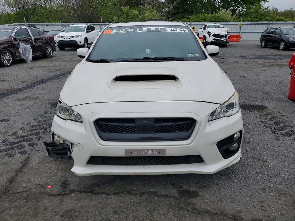 2017 Subaru Wrx VIN JF1VA1E64H8800289 COPART salvage auction — FRONT END, PA - CERTIFICATE OF SALVAGE, sold $2,500 on 2026-07-14 (photo 5)