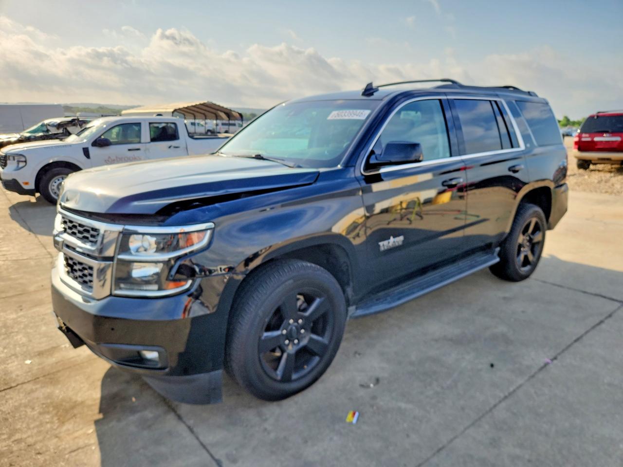 2018 Chevrolet Tahoe VIN 1GNSCBKC1JR156183 COPART salvage auction — Rear End, TX - CERTIFICATE OF TITLE, sold $5,900 on 2026-07-09 (photo 1)