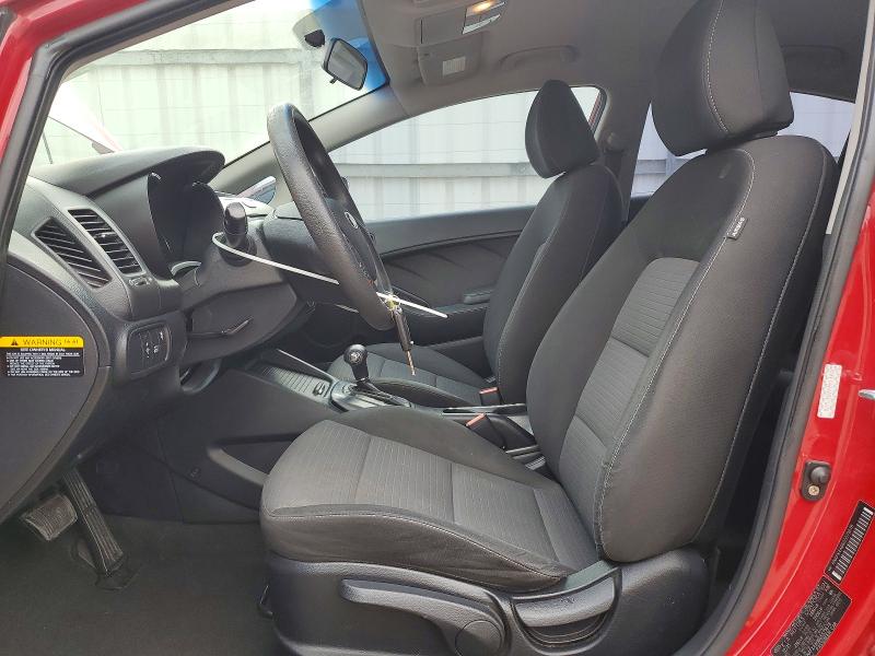 2016 Kia Forte VIN KNAFX4A66G5571678 COPART salvage auction — FRONT END, Tx - Salvage Vehicle Title, sold $1,600 on 2026-07-15 (photo 7)