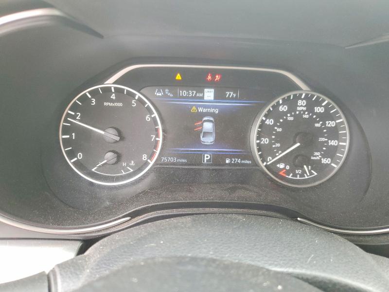 2021 Nissan Maxima VIN 1N4AA6CV4MC514035 COPART salvage auction — SIDE, Tx - Salvage Vehicle Title, sold $5,700 on 2026-07-09 (photo 9)