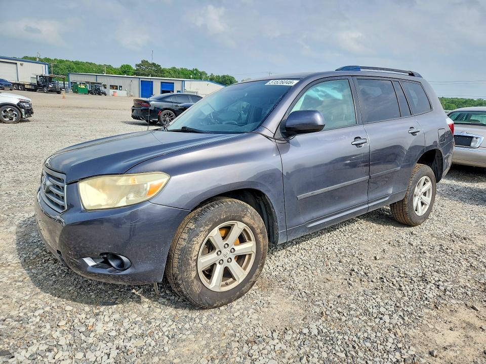 2009 Toyota Highlander VIN JTEDS41A592070584 COPART salvage auction — UNDERCARRIAGE, Ar - Cert Of Title-Salvage, sold $2,500 on 2026-07-08 (photo 1)